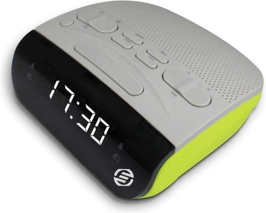 Radio Alarmando a Batteria - Radio a Orologio - Radio da Parete - Radio a Orologio con Alarme - Radio DAB - Radio con Alarme DAB