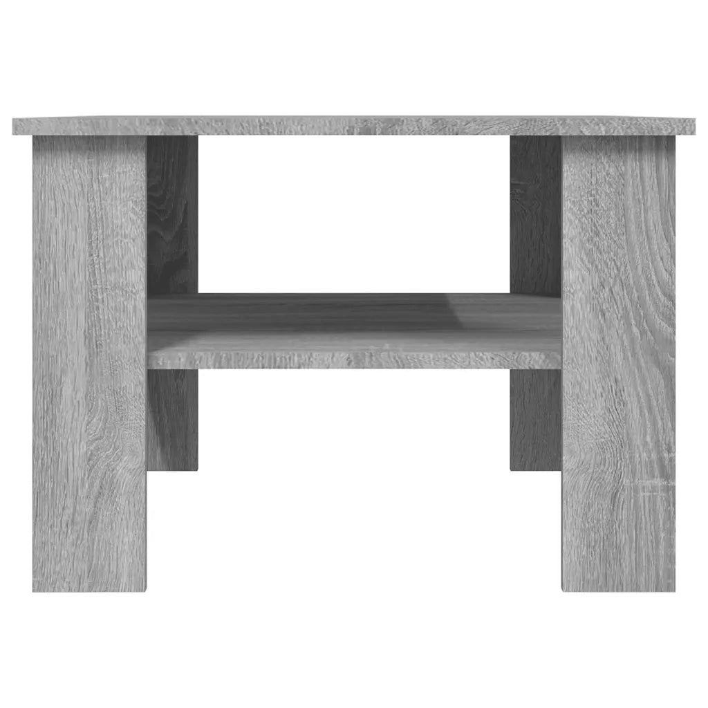 Tavolino da Salotto Grigio Sonoma 60x60x42 cm Legno Multistrato 815265
