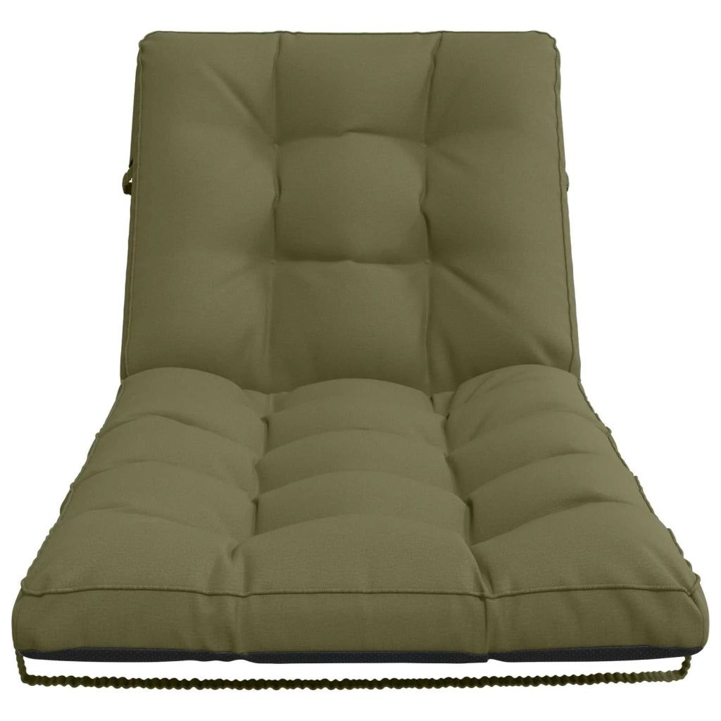 Cuscino per Lettino VIANEN 100% Poliestere Verde Oliva 953854