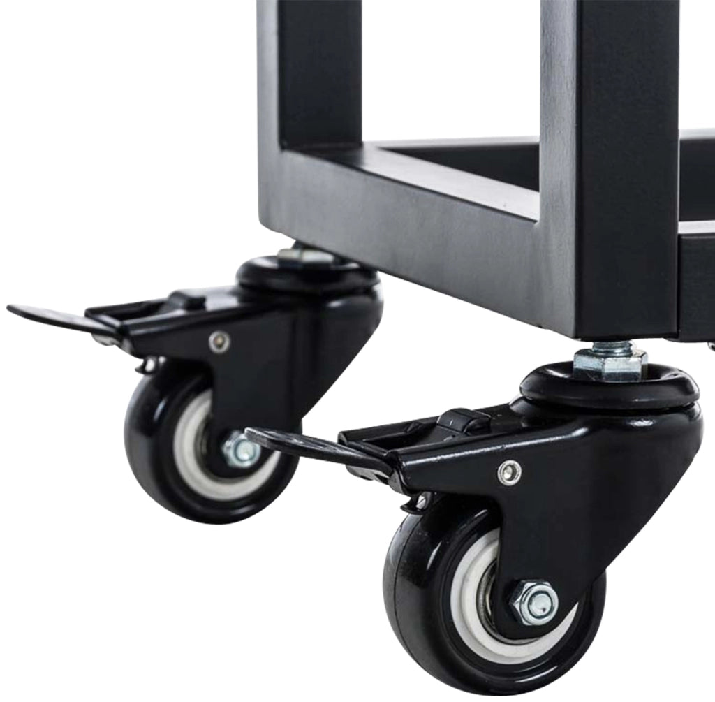 Portalegna per Camino HETTA in Acciaio Inox nero,25x40x100 cm