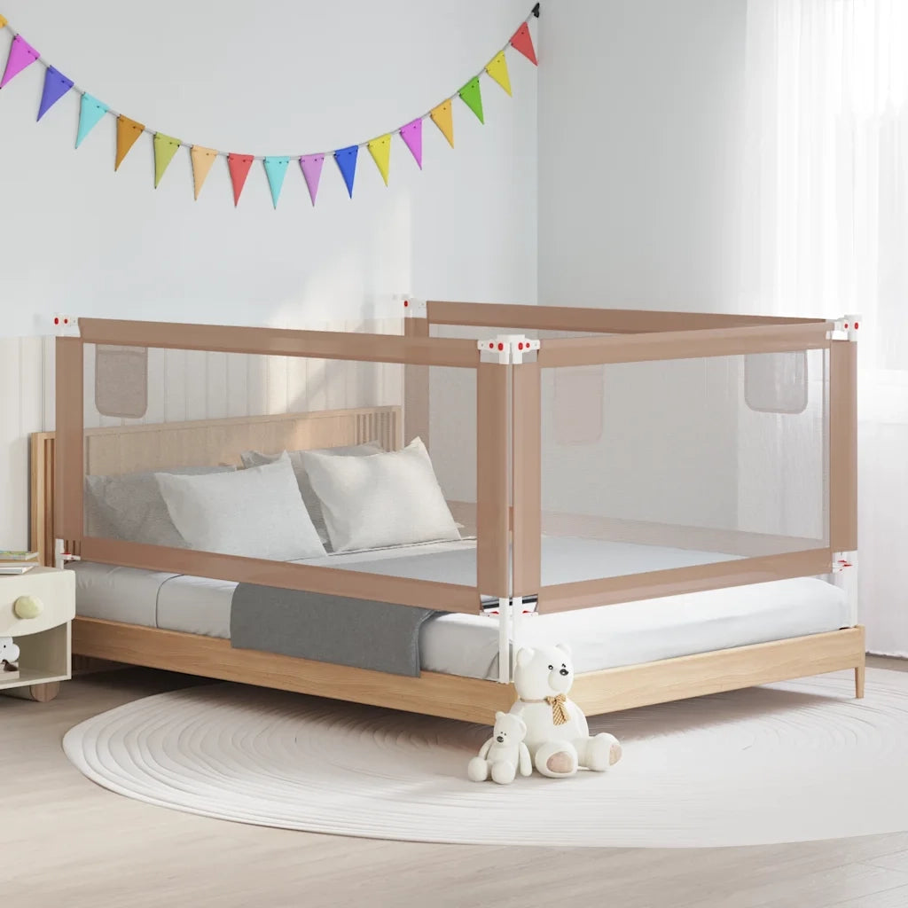 Sponda Letto di Sicurezza per Bambini Talpa 200x25cm in Tessuto 10224