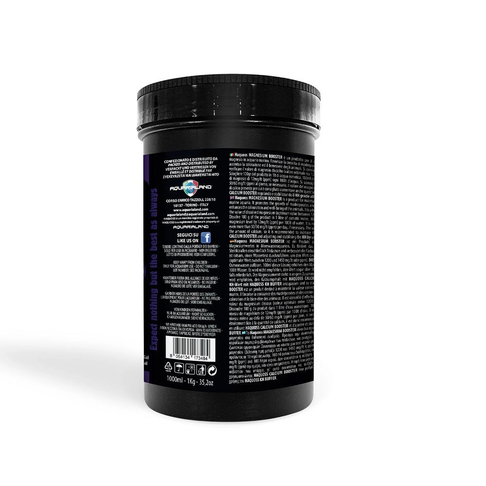 Haquoss Magnesium Booster 1000ml/1kg - integratore di magnesio in acqua marina