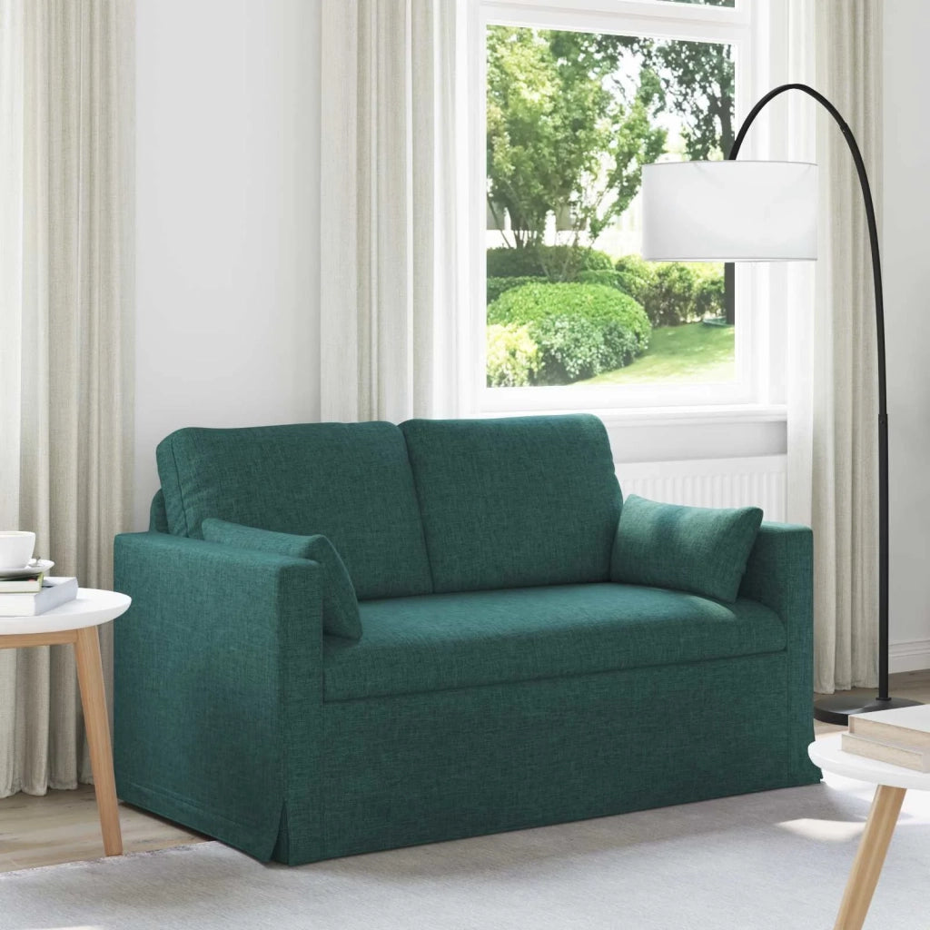Divano Verde Scuro 139 x 78 x 80 cm Tessuto 42024358