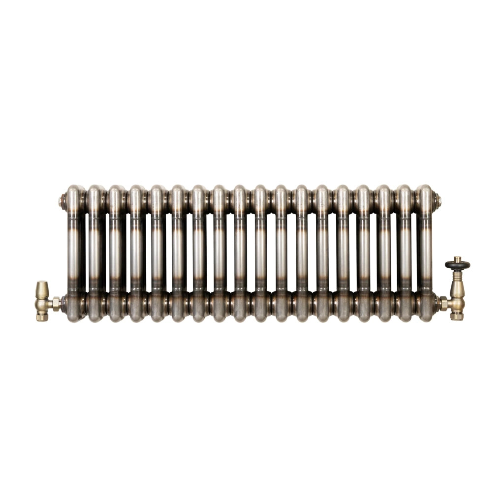 Radiatore 3 Colonne Orizzontale Metallo Grezzo 300 x 830 mm TRV
