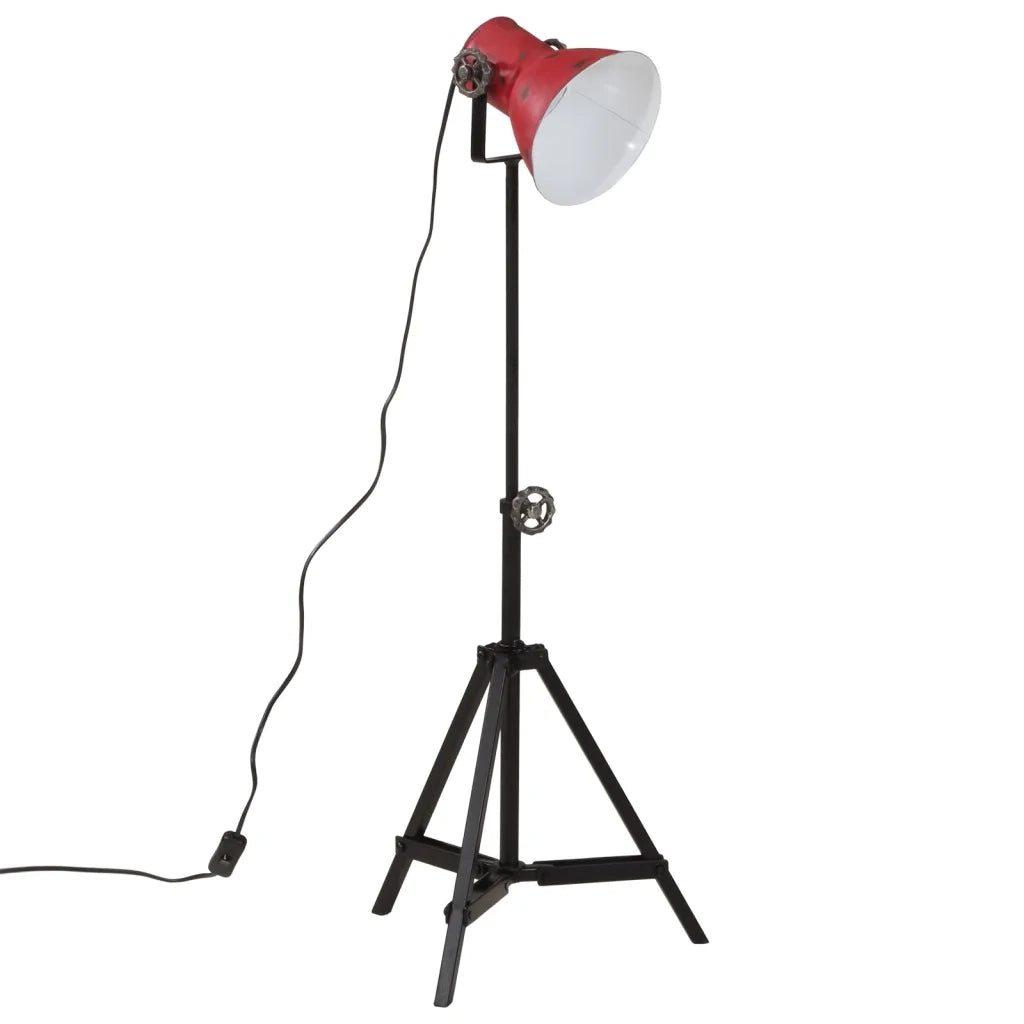 Lampada da Terra 25 W Rosso Anticato 35x35x65/95 cm E27 CFW6113942