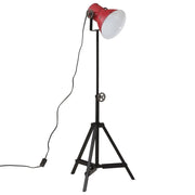 Lampada da Terra 25 W Rosso Anticato 35x35x65/95 cm E27 CFW6113942