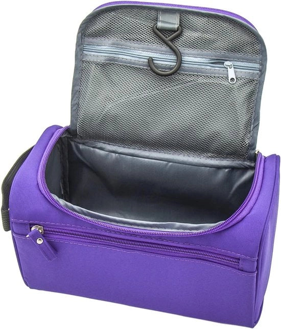 Toilette portatile - utile per viaggi - 1 pezzo - nero - impermeabile