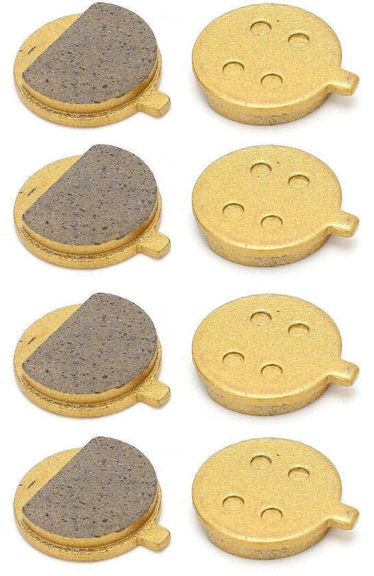 4 Pari di Frizioni Sintetiche Resistenti alle Sollecitazioni per Scooters Elettriche