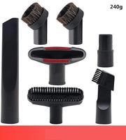 Set di accessori per aspirapolvere 7 pezzi - adatto per meubelborstel - zuigmond per fessure - aspirapolvere accessorio - aspirapolvere piede - pennello - bocchetta aspirapolvere universale