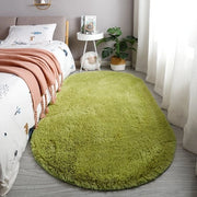 Tappeto di ingresso antiscivolo per camera da letto e comodino, resistente alle macchie e con superficie antiscivolo, dimensioni 100*200 cm.