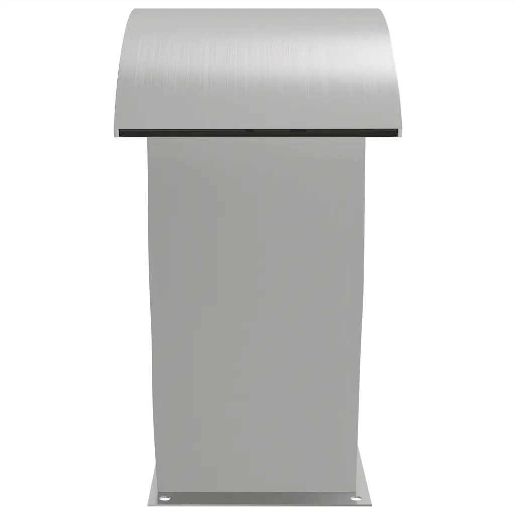 Fontana per Piscina con LED 22x60x70 cm in Acciaio Inox 304 148881