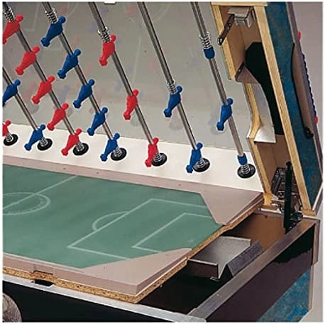 Calciobalilla Garlando linea Bar mod. Deluxe Outdoor con gettoniera aste uscenti