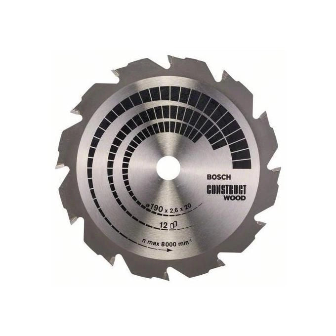 Bosch 2 608 641 201 190mm 1pezzo(i) lama circolare