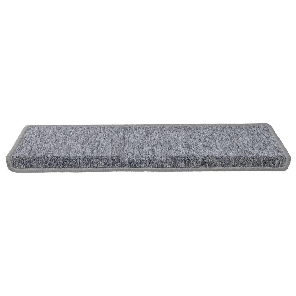 Tappetini per Scale 15 pz 65x25 cm Bianchi e Grigi cod mxl 77021
