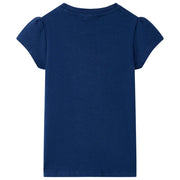 Maglietta da Bambina Blu Marino 116 10471