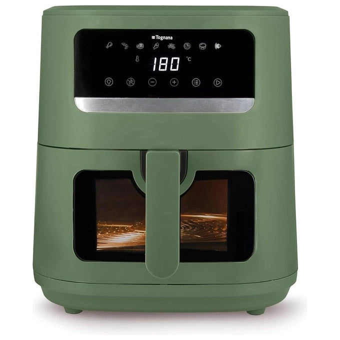 Tognana D2DPN01IRVEA Iridea Piastra a induzione 200-2000W 60-240°C timer display digitale colore Verde Salvia