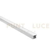 PROFILO DRIVEWAY CARRABILE ALLUMINIO CON TAPPI E STAFFETTE INCLUSI 200X2,16X1,9CM