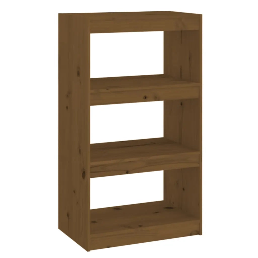 Libreria/Divisorio Miele 60x30x103,5 cm Legno Massello di Pino cod mxl 7629