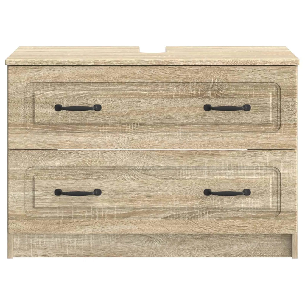 Armadio per Lavabo da Bagno UTRECHT Rovere Sonoma 897677
