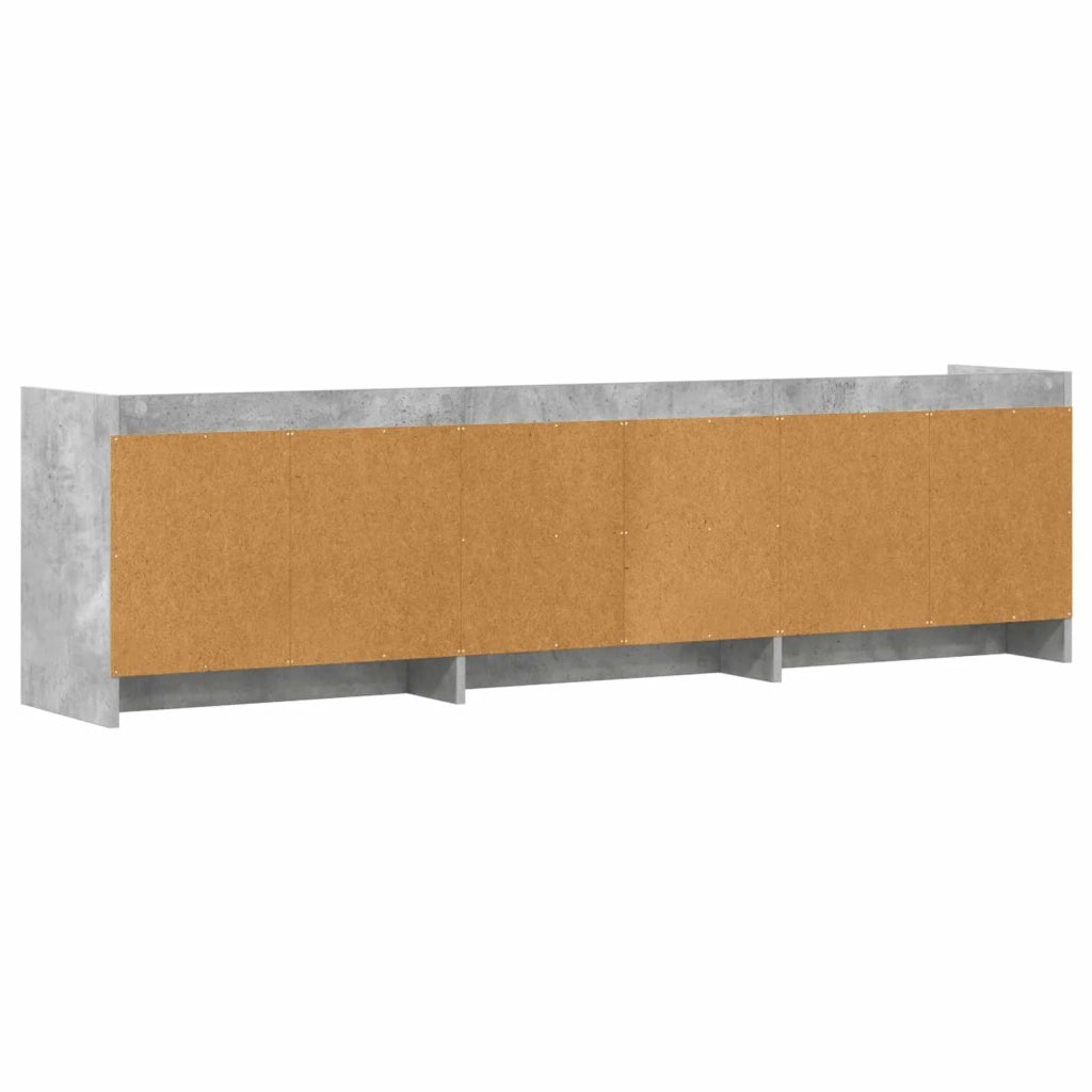 Mobile TV 168 x 33 x 47 cm Grigio Cemento Legno ingegnerizzato 8011182