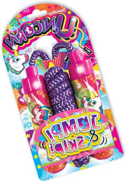 Tessuto di cotone per bambine - JUMP! & SKIP! con disegno di animali per bambini.