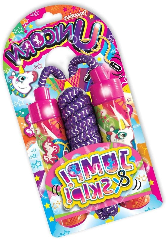 Tessuto di cotone per bambine - JUMP! & SKIP! con disegno di animali per bambini.