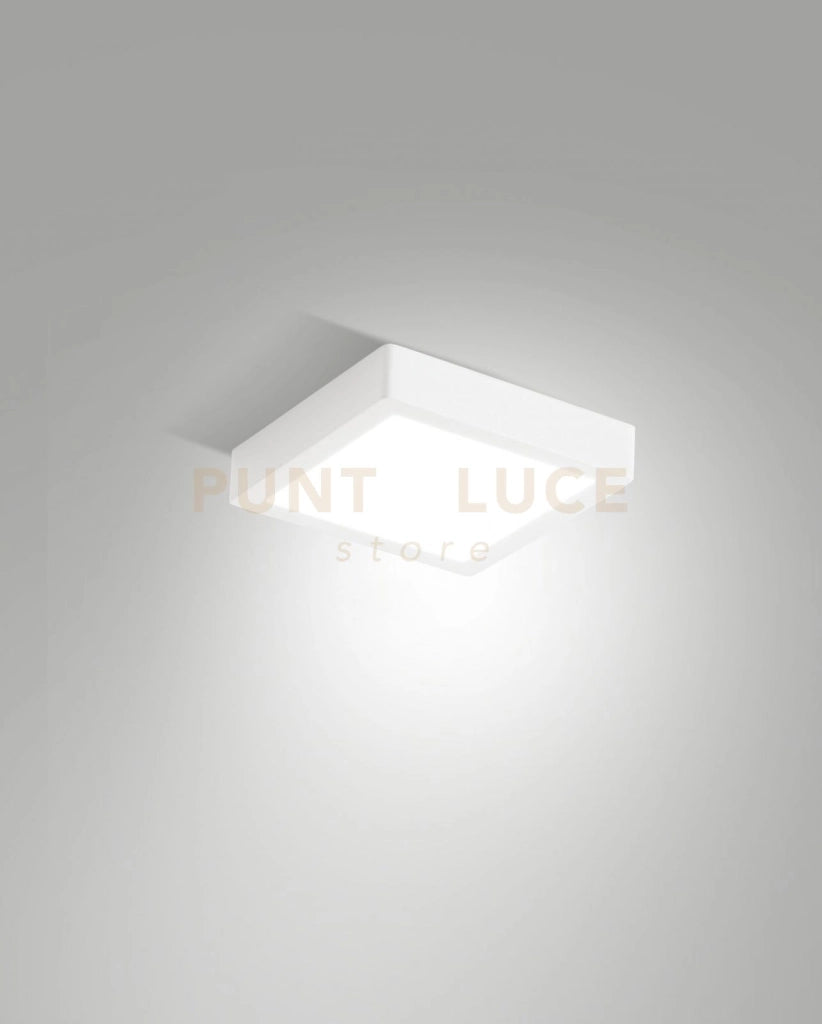 GIAN PLAFONIERA ESTERNO BIANCO LED 18W 3000K 2295LM 18CM IP54