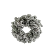 Ghirlanda pino innevato Ø60 cm x 135 rami