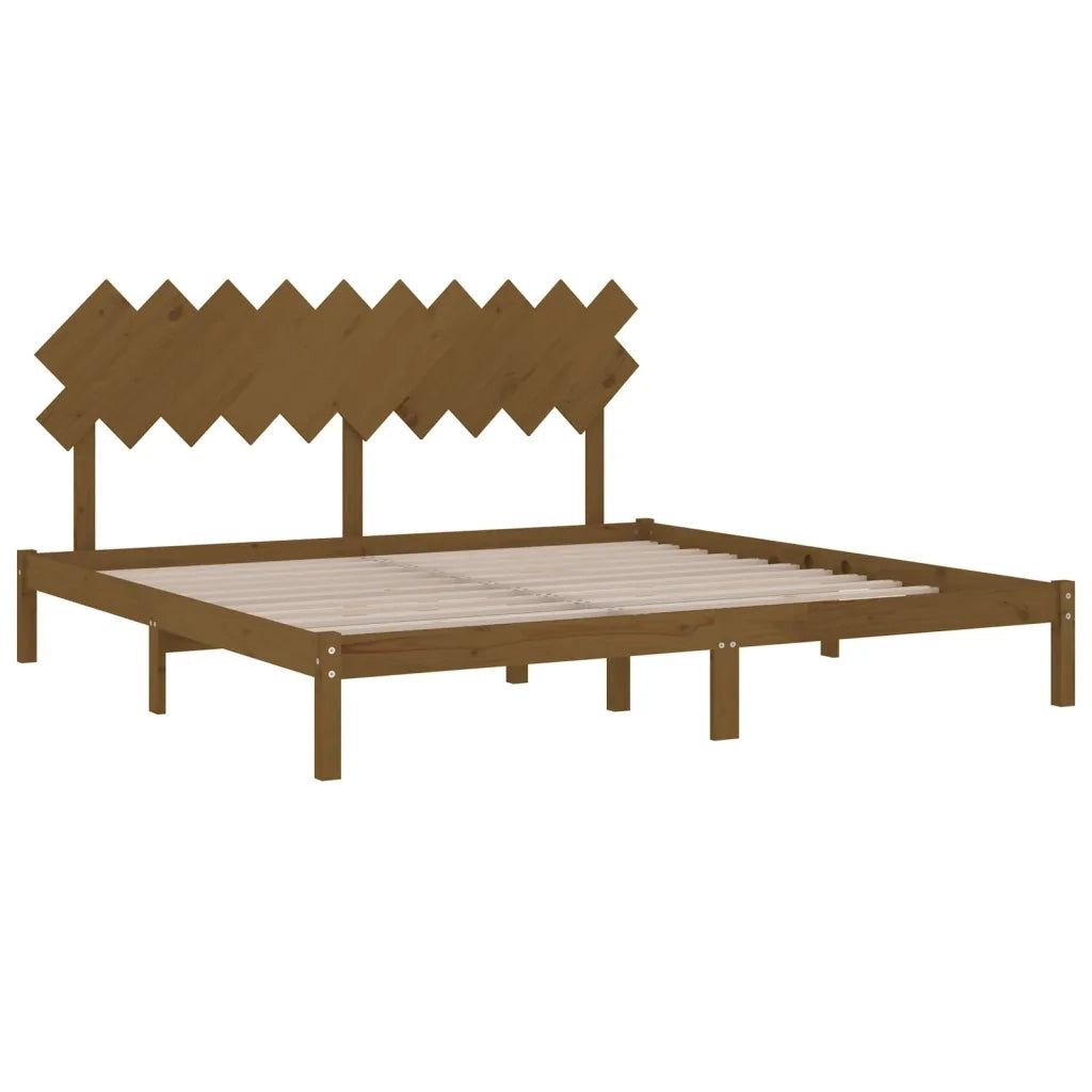 Giroletto senza Materasso Ambra 200x200 Legno Massello 3104891