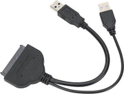 Adattatore USB 3.0 per disco rigido 2,5 pollici, velocità di trasferimento 150 MB/s.