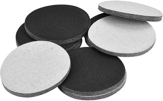Set di dischi abrasivi a forma rotonda 75mm - 50 pezzi - Grana #180/400/1500/5000/10000 - Duraturo - Alta resistenza
