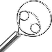Garde per impasto in acciaio inox di alta qualità, grande garde per impasto danese, alternativa perfetta per mixer, blender o spiedini