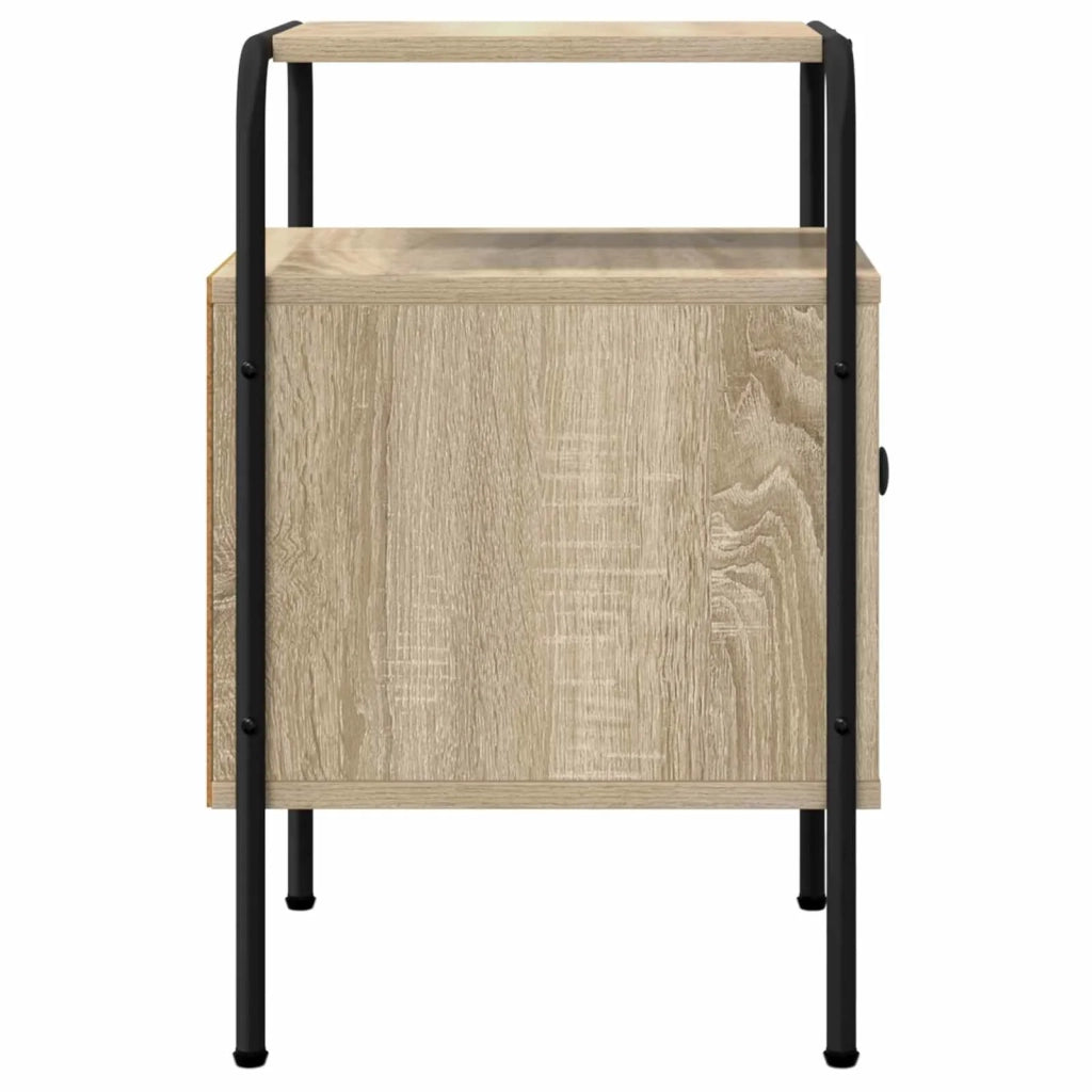 Armadio da Notte 2 pz Rovere Sonoma Legno ingegnerizzato 8007590