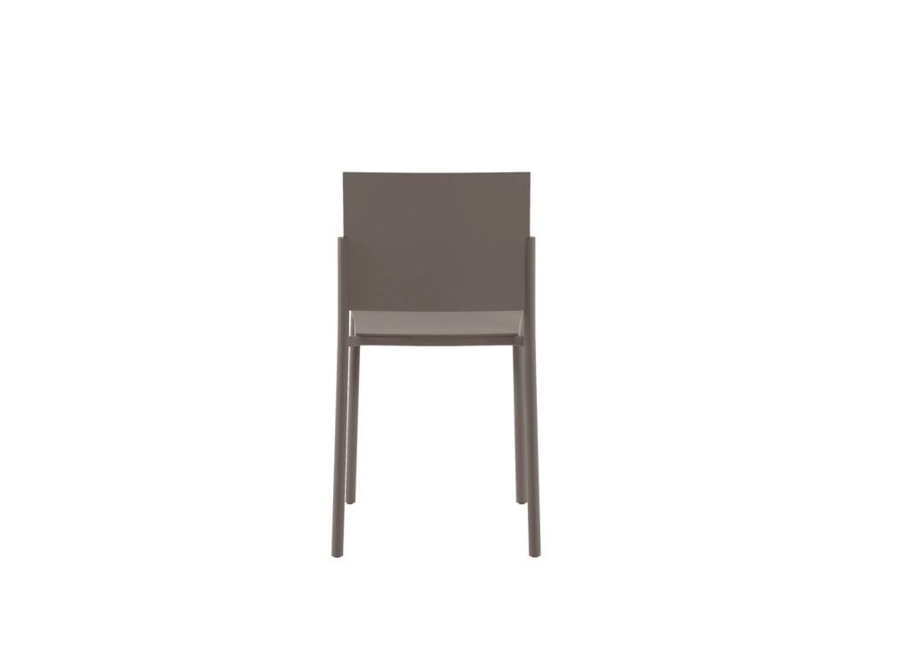 Sedia Venus in Polipropilene Visone, Design Moderno e Minimalista, Impilabile, Struttura Robusta per Interni - Om/405/VS