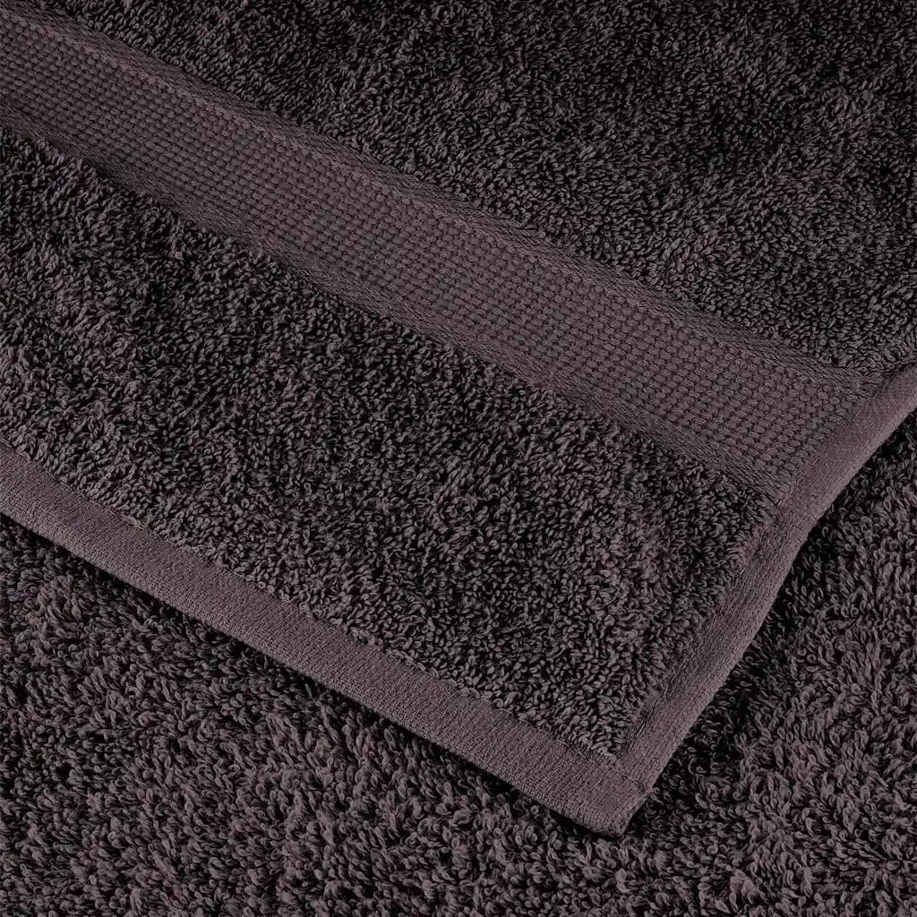 Asciugamani da bagno FROGN 4 pz | Teli per bagno Antracite 100x150 cm 360 g/m2