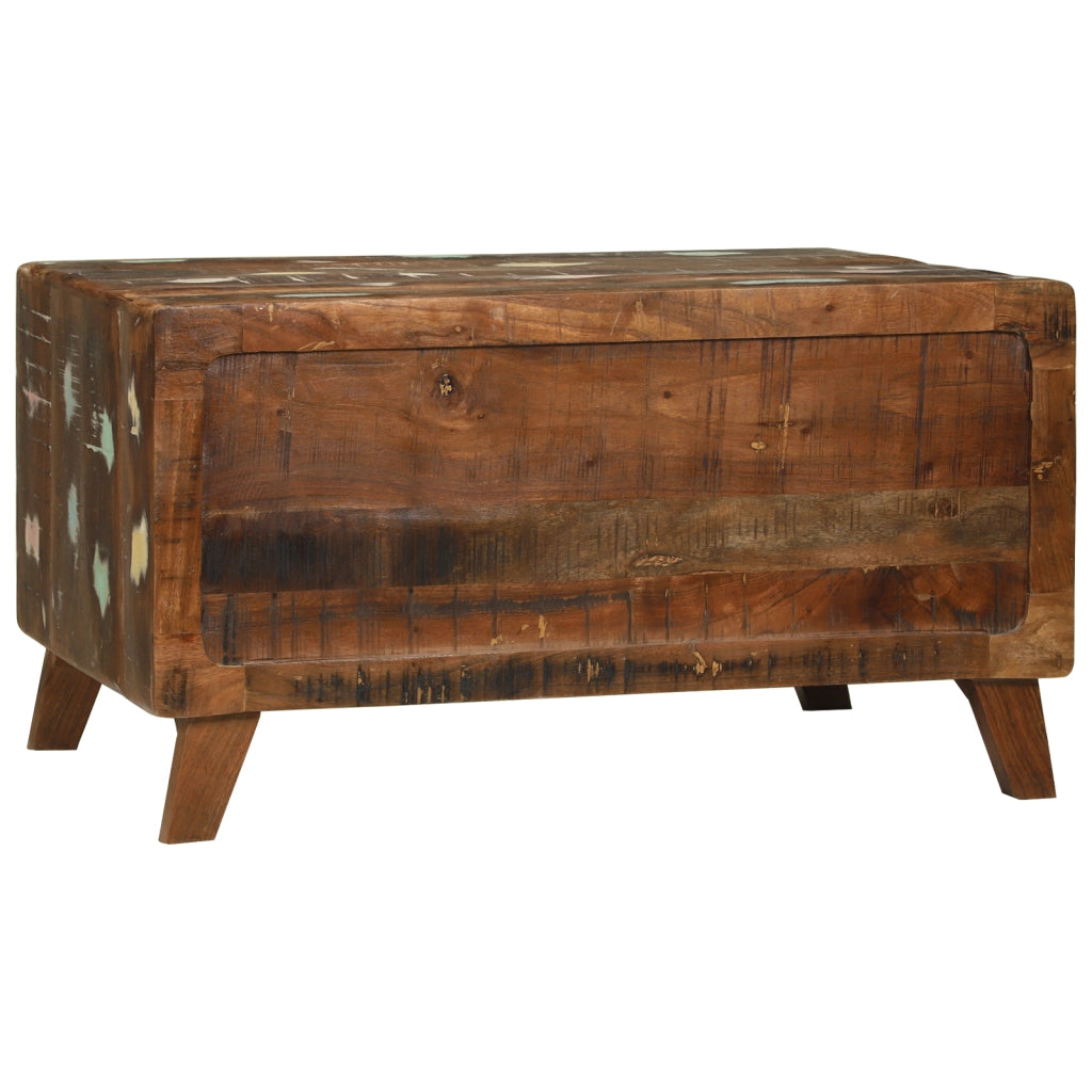 Tavolino da CaffÃ¨ Multicolore 80x54x45 cm Legno di Recupero