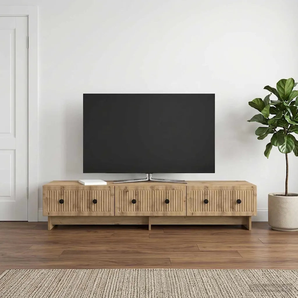 Mobile TV con cassetto Rovere Artigianale 147 x 34,5 x 30 cm 894024