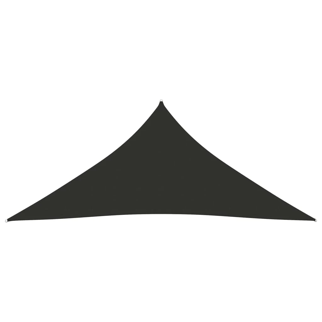 Vela ombreggiante triangolare 3 x 4 x 4 m in tessuto Oxford antracite 02_0009834