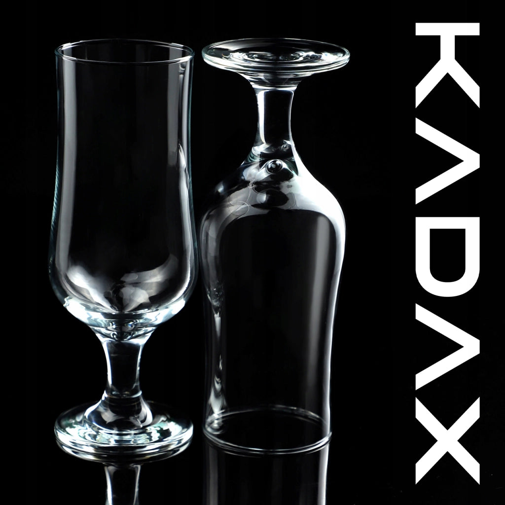 Bicchieri KADAX per bevande, cocktail, bibite, birra, acqua, 370 ml, set da 6