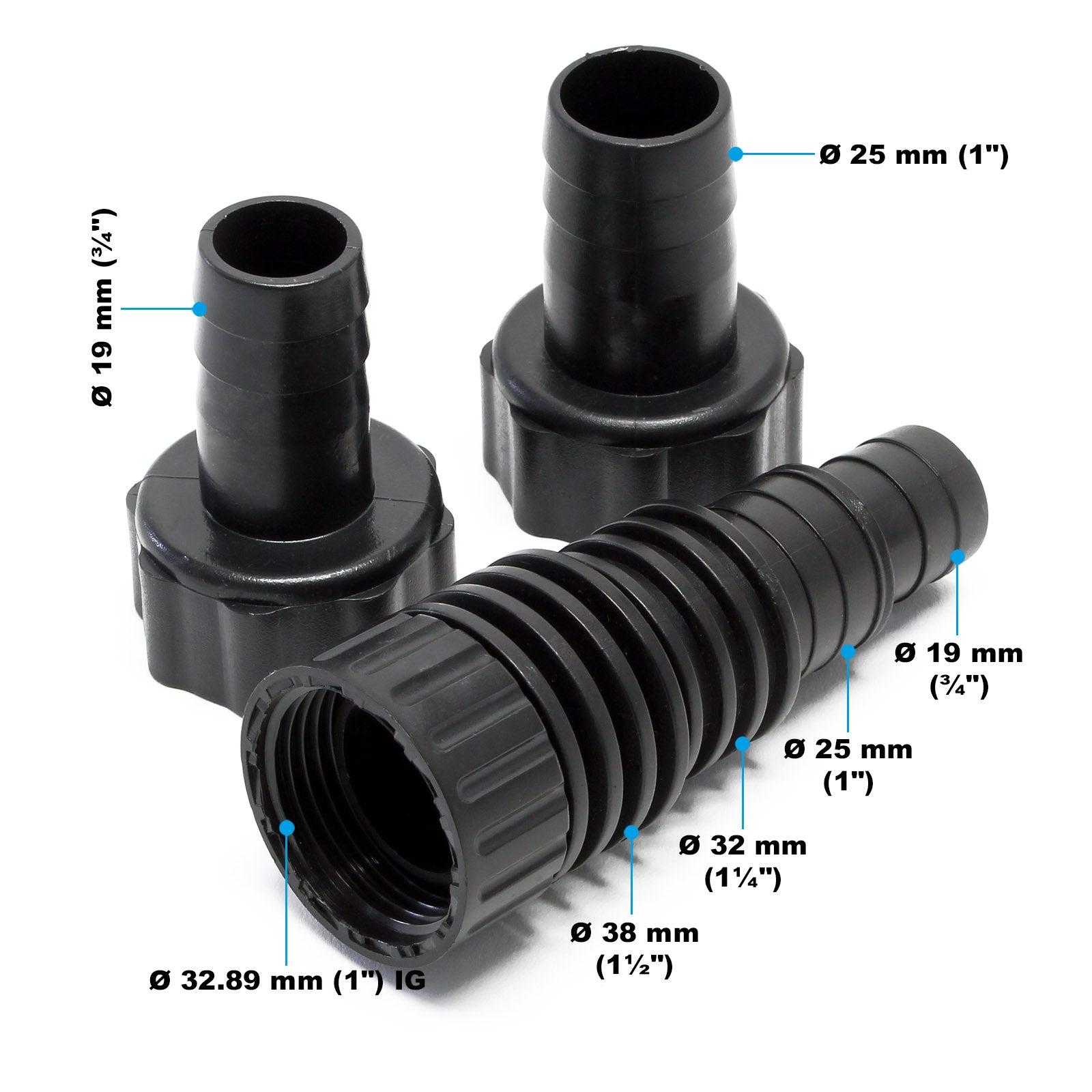 Pompa per stagni e ruscelli fino a 4.000 l/h 65W Skimmer