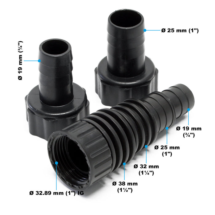 Pompa per stagni e ruscelli fino a 4.000 l/h 65W Skimmer