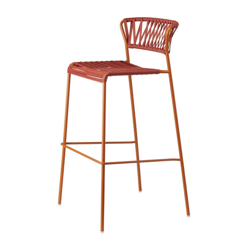 SGABELLO LISA CLUB IN PVC HT 65CM MADE IN ITALY SCAB DESIGN