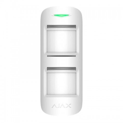 AJAX AJMPO MotionProtect Outdoor Rilevatore di movimento wireless 868MHz da esterno con anti-mascheramento avanzato e immunità agli animali domestici bianco AJ12895
