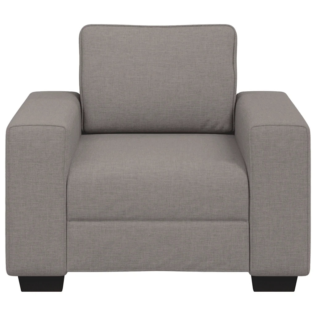 Poltrona Tortora 100x77x82 cm in Tessuto 4105152