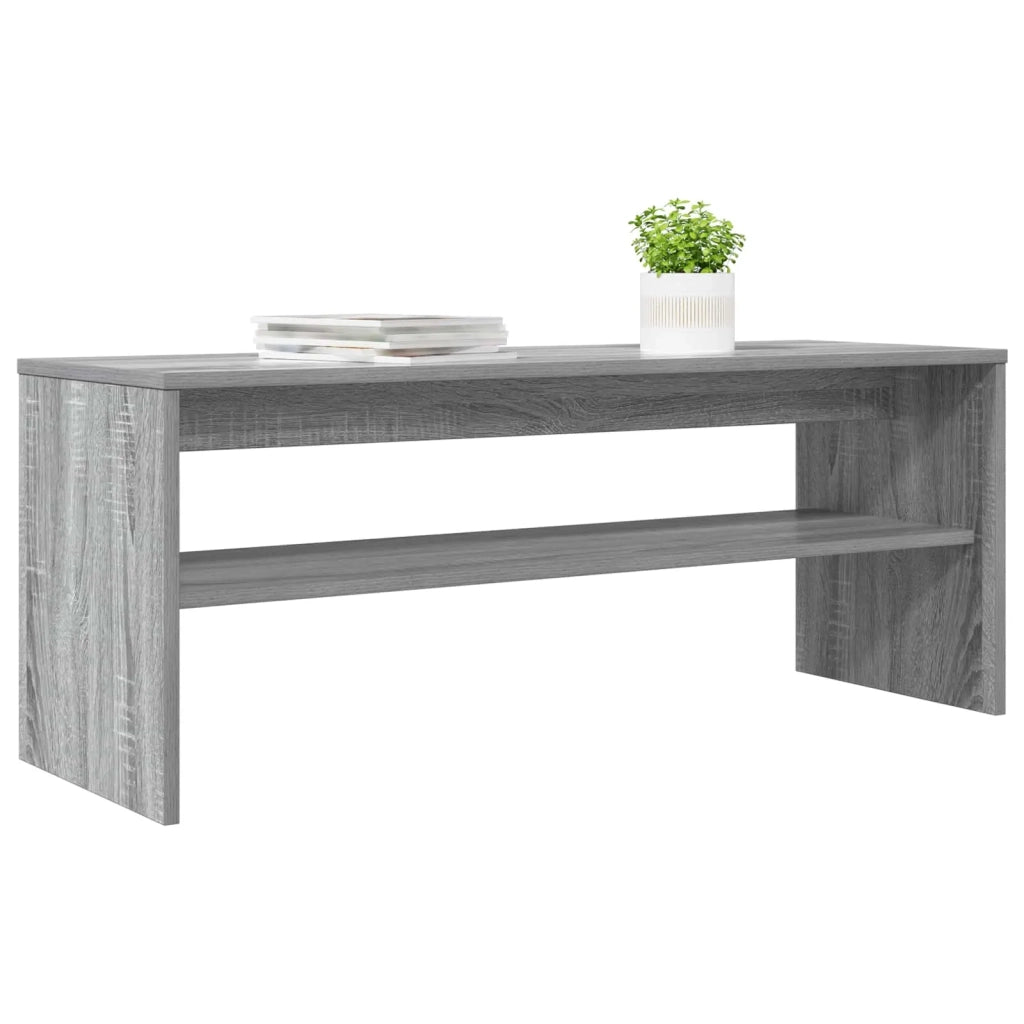 Mobile TV 100 x 35 x 40 cm Grigio Sonoma Legno ingegnerizzato 8000313