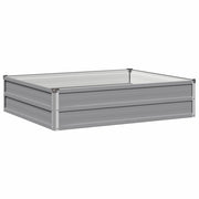 Letto rialzato da giardino Grigio 100 x 80 x 24 cm 8006464