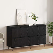 Sideboards 2 pcs Rovere nero 3394535