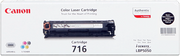 Canon Cartridge 716 Black cartuccia toner 1 pz Originale Nero