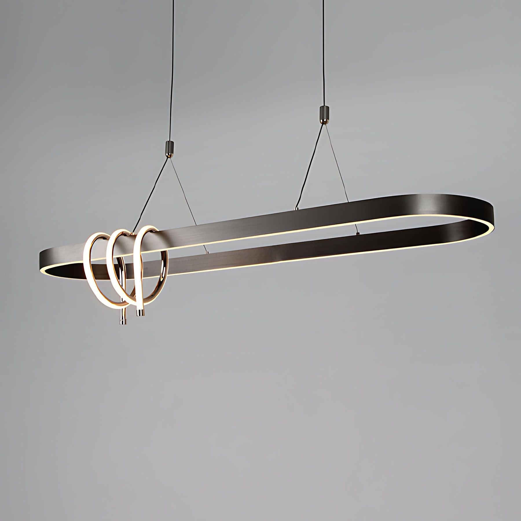 Lampada Led Lhj040-cp 120 Cm Black