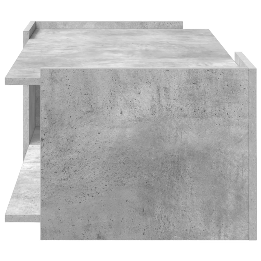 Tavolino da salotto Grigio Cemento 90 x 50 x 33 cm